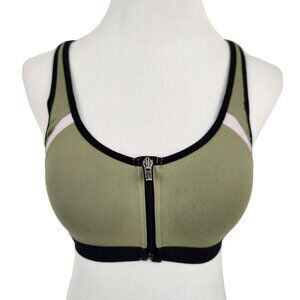 Victoria Sport Women's Knockout Front-Close Sports Bra 32C‎ Polyamide & Elastane